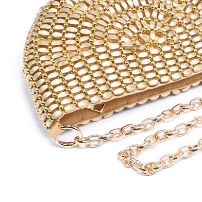 Rowan Evening Bag: Gold