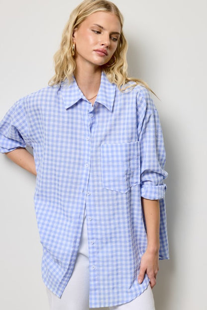 Mayci Button Down