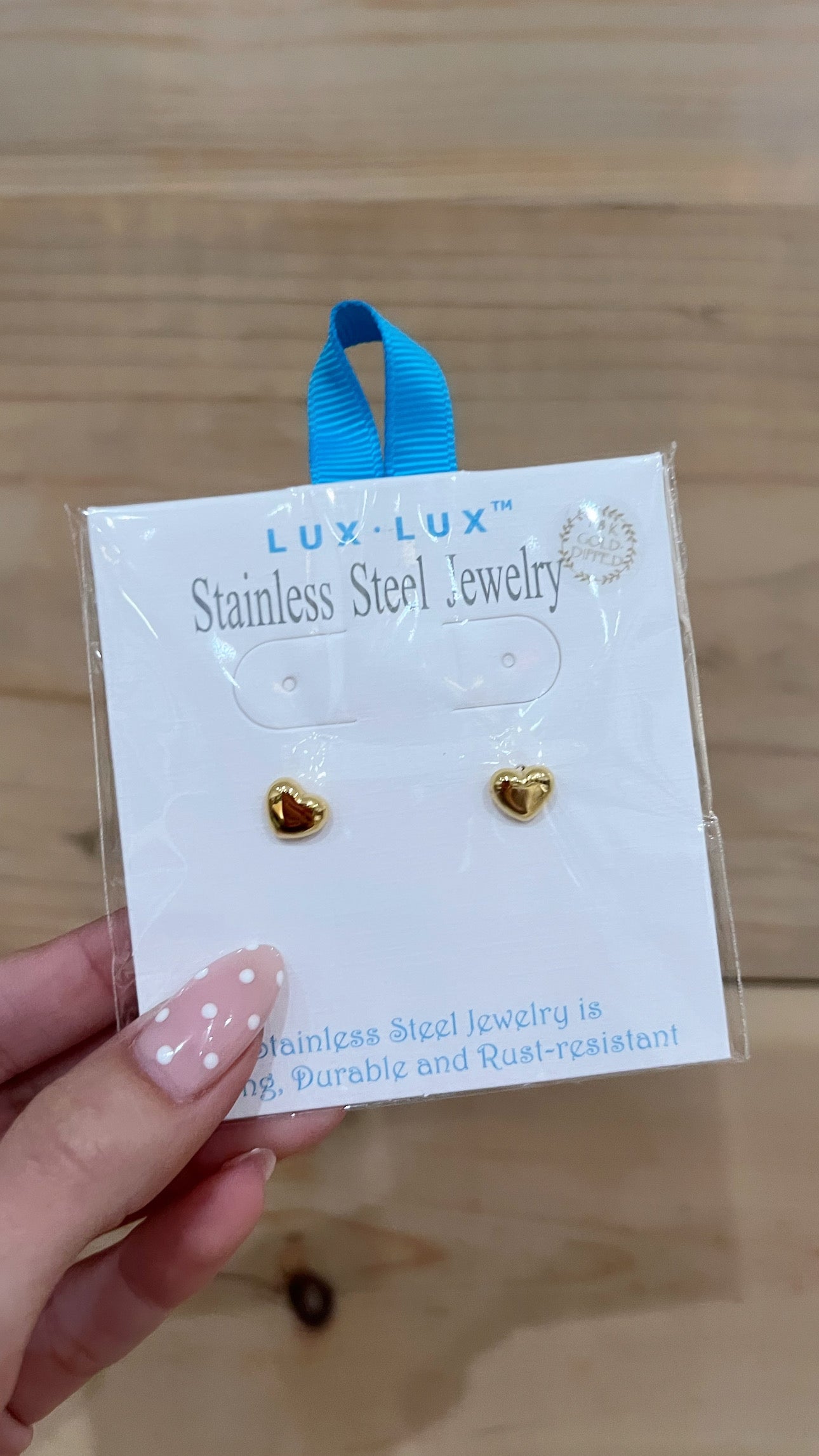 Amor Heart Studs