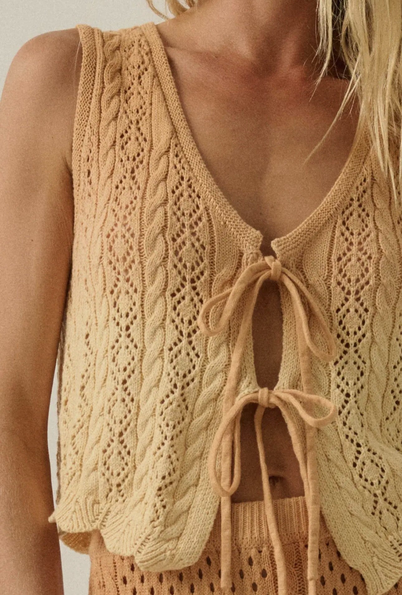 Sunny Crochet Top