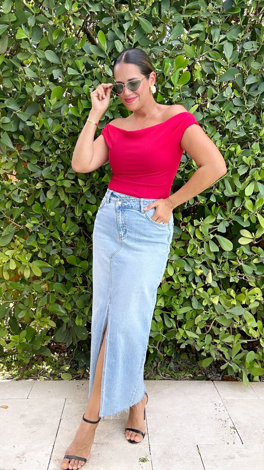 Wanda Denim Skirt