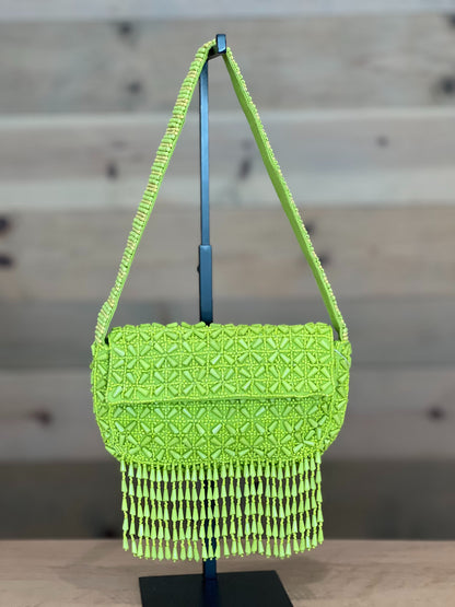 Liv Beaded Shoulder Bag
